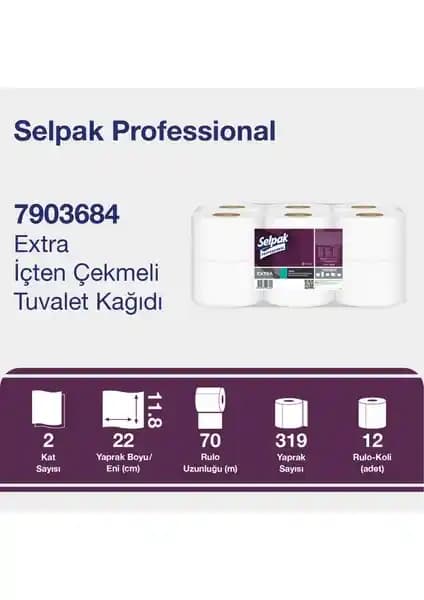 Selpak Professional Extra Jumbo İçten Çekmeli Tuvalet Kağıdı: Kalabalık Alanlar İçin Güvenilir Temizlik Çözümü