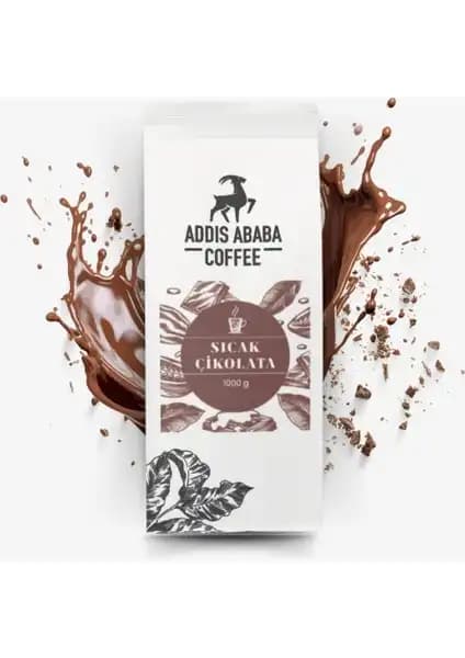 Addis Ababa Coffee Sıcak Çikolata 1000 Gr Doğal ve Zengin Aromalı Sağlıklı İçerik