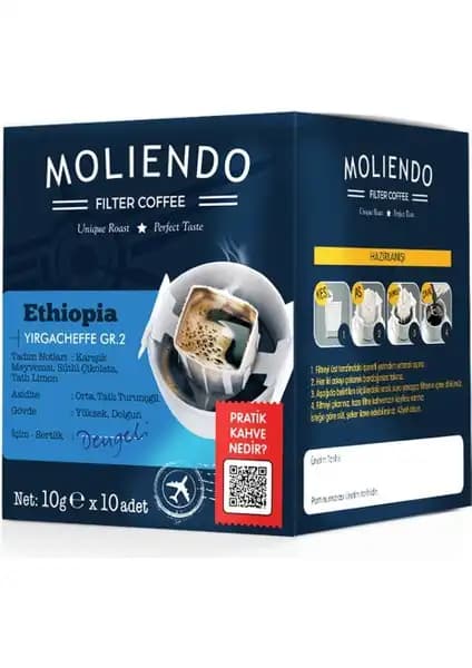 Afrika'nın En Ünlü Kahvesi Moliendo Finest Coffee Yüksek Kalite ve Zengin Aromayla Sunulur