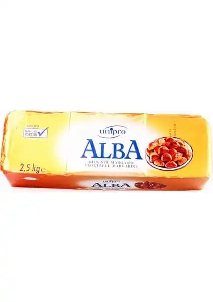 Alba Margarin 2,5 Kg: Uzun Raf Ömrü ve Kullanım Kolaylığıyla Mutfaklar İçin Uygun