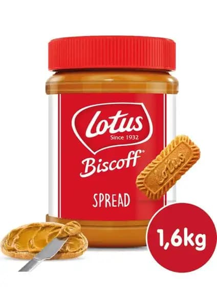 Altınmarka Lotus Biscoff Spread Original 1600 G: Pratik Kullanım ve Zengin Lezzet Sunan Büyük Boy Krem