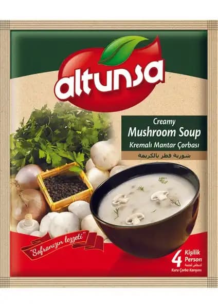 Altunsa Hazır Kremalı Mantar Çorbası: Pratik ve Lezzetli Çorba Seçeneği