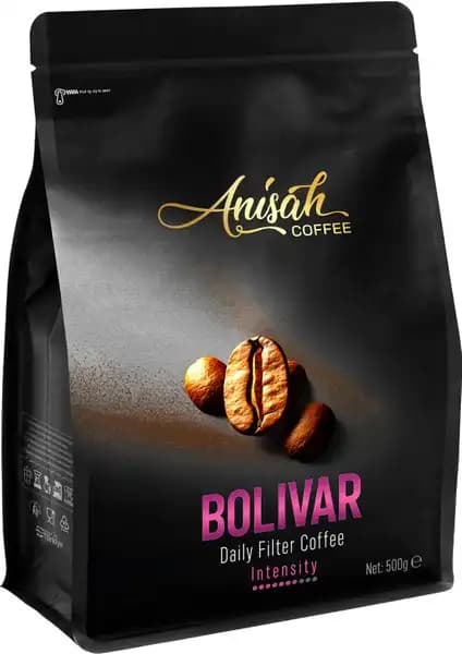 Anisah Coffee Bolivar Günlük Filtre Kahvesi: Dengeli ve Aromatik Orta Kavurma Kahve