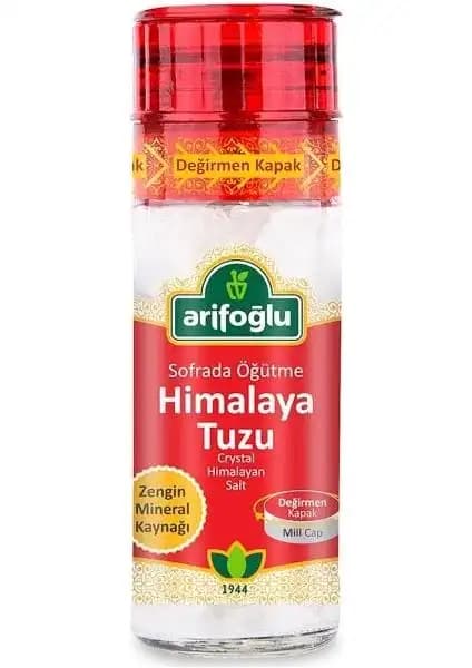 Arifoğlu Himalaya Tuzu 125g Doğal ve Mineralli Organik Tuz Sağlıklı Seçenek