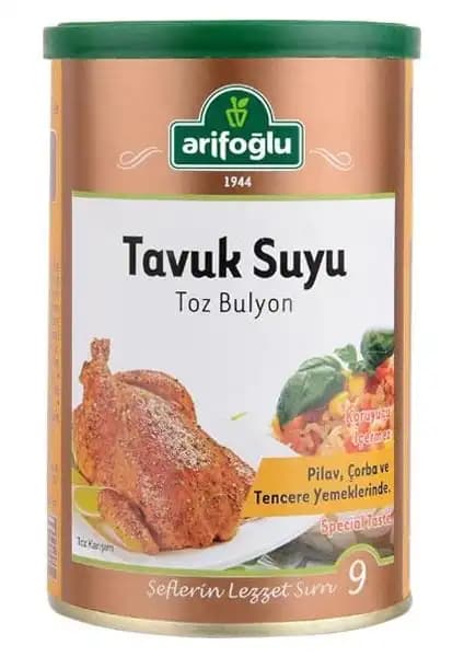 Arifoğlu Tavuk Suyu Toz Bulyon ile Lezzetli ve Doğal Yemekler Hazırlayın