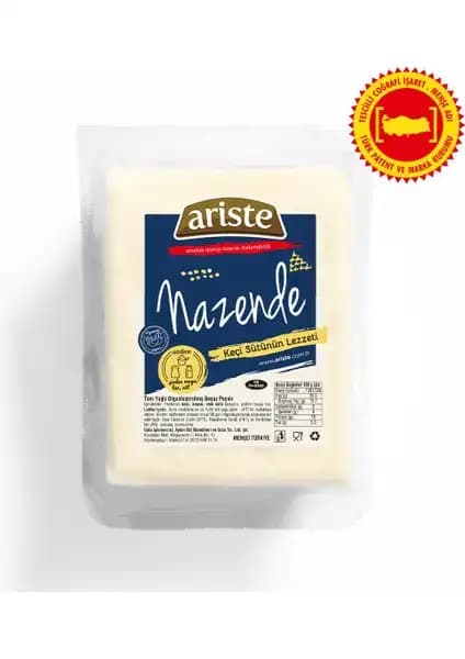 Ariste Nazende Tam Yağlı Ezine Peyniri: Geleneksel ve Modern Üretimle Zengin Lezzet