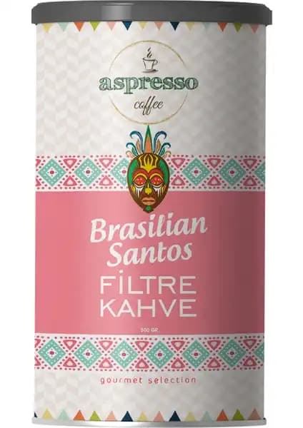Aspresso Brasilian Santos Filtre Kahve: Yüksek Kalite ve Zengin Aromalarla Kahve Deneyimi