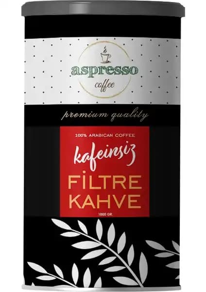 Aspresso Decaf Kafeinsiz Filtre Kahve: Sağlıklı ve Aromatik Kahve Seçeneği