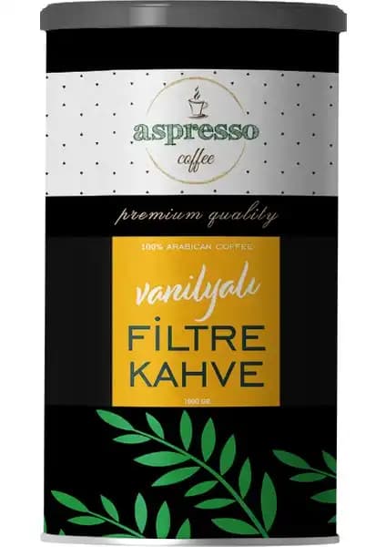 Aspresso Vanilyalı Filtre Kahve 500 gr - Zengin aroma ve kaliteli kahve deneyimi
