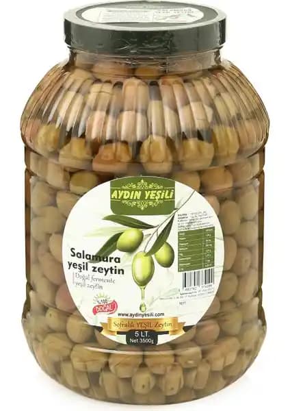 Ayın Yeşili Doğal Salamura Yeşil Çizik Zeytin: Geleneksel ve Sağlıklı Bir Lezzet Deneyimi