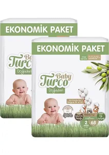 Baby Turco Doğadan 2 Beden Mini Bebek Bezi İncelemesi ve Kullanıcı Yorumları