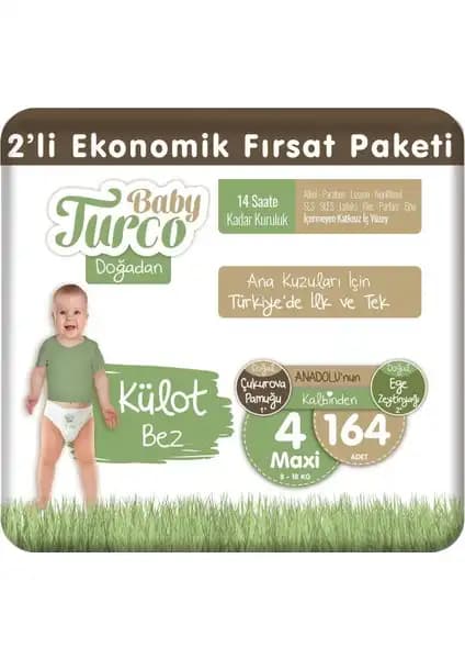 Baby Turco Doğadan 2'li Eko Fırsat Paketi Bebekler İçin Yüksek Kalite ve Güvenilirlik