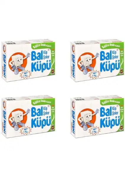 Bal Küpü Küp Şeker 4'lü: Çok Yönlü, Doğal ve Pratik Tatlandırıcı Seçeneği