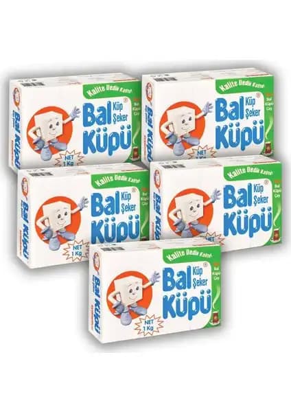 Bal Küpü Seker Kup Gold 1000 Gr 5'li Paketlerle Uzun Süreli Şeker Tedariki