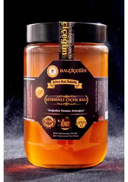 Balçiçeğim Çiçek Balı Şemdinli'den Saf ve Aromatik Doğal Bal 850 Gram