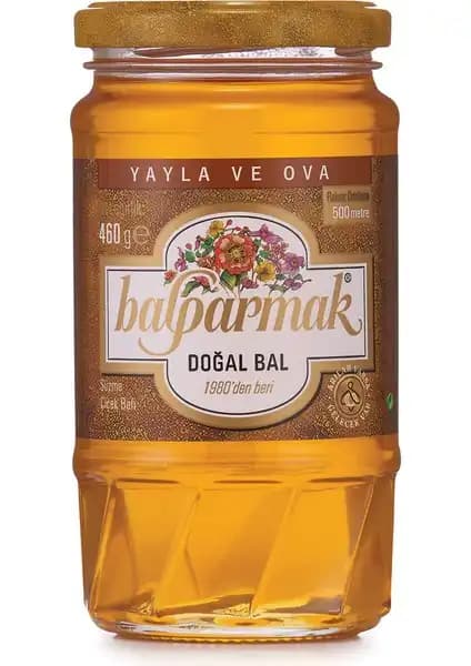 Balparmak Yayla ve Ova Çiçek Balı 460 g Doğal ve Saf Bal Ürünü