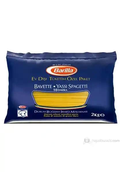 Barilla Bavette Yassı Spagetti Makarnası İtalyan Lezzeti ve Tarifleri