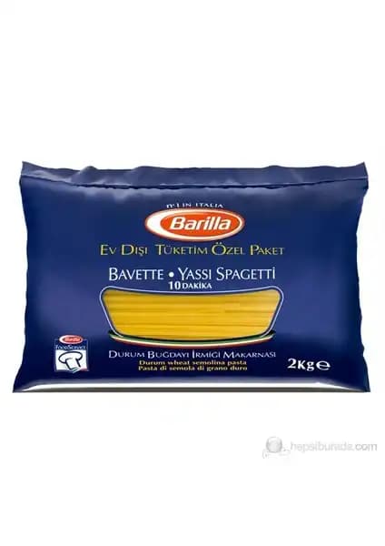 Barilla Bavette Yassı Spagetti Makarnası İtalyan Lezzeti ve Tarifleri