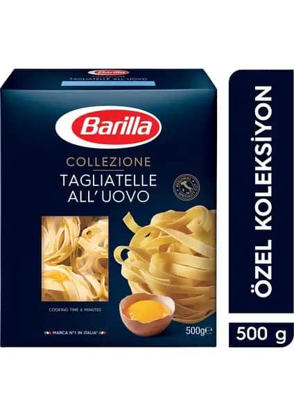 Barilla Tagliatelle Yumurtalı Makarna 500 Gr İtalyan Lezzetleriyle Sofralarınıza