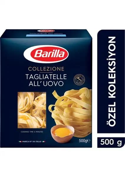 Barilla Tagliatelle Yumurtalı Makarna 500 Gr İtalyan Lezzetleriyle Sofralarınıza