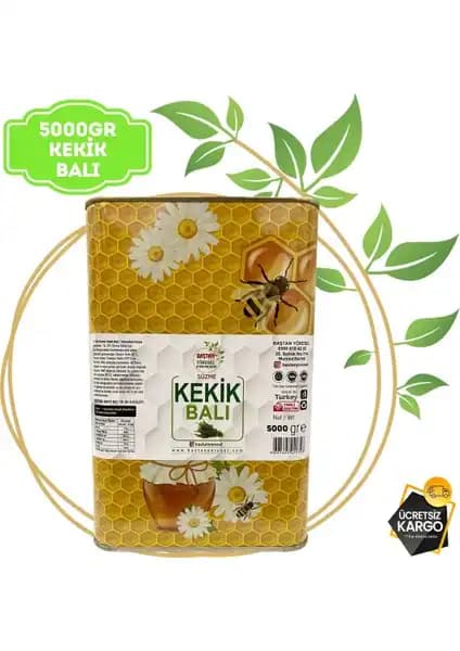 Baştan Yöresel 5kg Kekik Balı Doğal Aroması ve Sağlığa Faydalarıyla Öne Çıkıyor