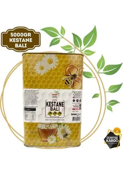 Baştan Yöresel 5kg Kestane Balı Doğal ve Saf Lezzet Sunan Bir Üründür
