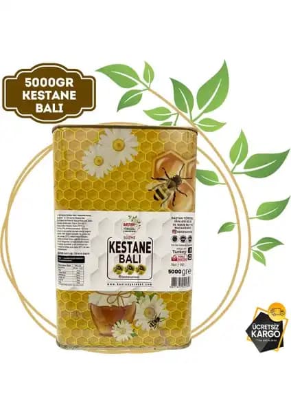 Baştan Yöresel 5kg Kestane Balı Doğal ve Saf Lezzet Sunan Bir Üründür