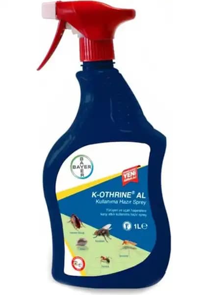 Bayer K-Othrine Al Kullanıma Hazır Sprey 500 ml ile Etkili Böcek Kontrolü ve Güvenli Kullanım
