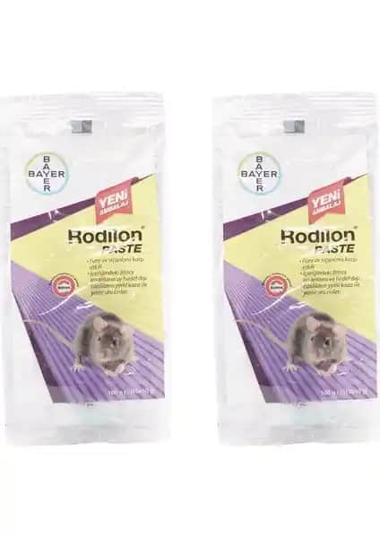 Bayer Rodilon Pasta 100 gr Kemirgenlerle Etkili Mücadele İçin Güçlü ve Güvenilir Çözüm