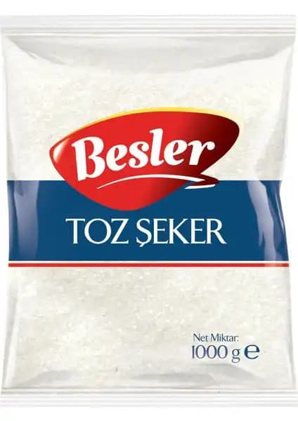 Beşler Beşler 1 kg Toz Şeker: Yüksek Kalite ve Lezzet İçin Güvenilir Tercih