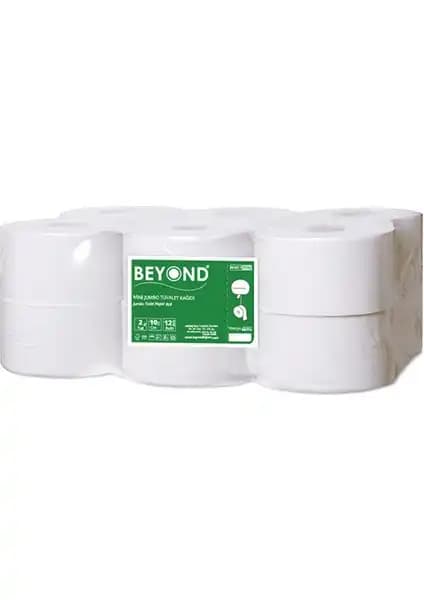 Beyond Mini Jumbo Tuvalet Kağıdı 12'li Paket Yüksek Kalite ve Ekonomik Kullanım