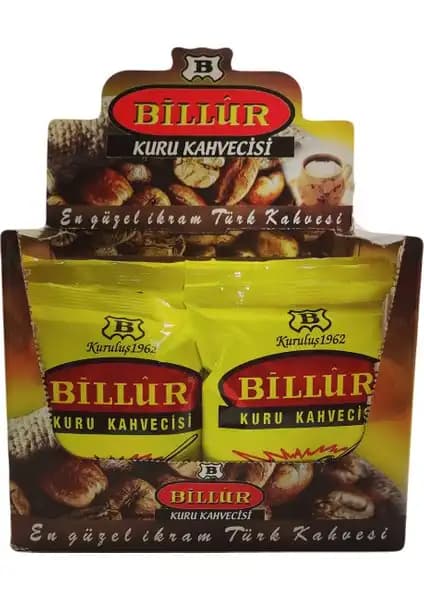 Billur Türk Kahvesi 100 gr x 10'lu paketleriyle geleneksel ve modern kahve deneyimi