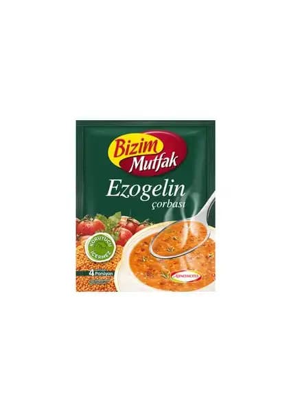 Bizim Mutfak Ezogelin Çorbası 80g: Geleneksel lezzetlerin pratik ve doyurucu sunumu