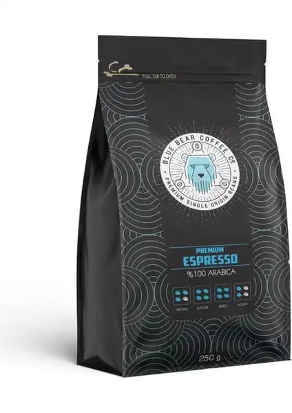 Blue Bear Espresso Öğütülmüş Kahve: Kaliteli ve Dengeli Bir Kahve Deneyimi Sunar