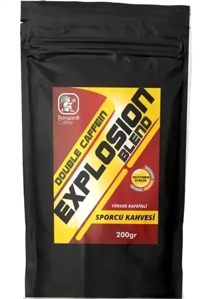 Bongardi Coffee Sporcu Kahvesi Explosion Blend: Yüksek Kafeinli Enerji Kaynağı