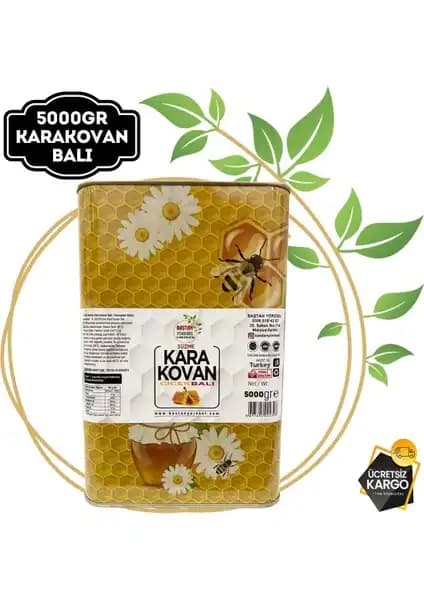 Bozdağ bölgesinden doğal ve katkısız 5kg karakovan balı ile sağlıklı yaşam