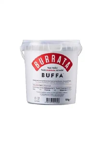 Burrata Tam Yağlı Taze Peynir Türkiye Menşei ve Özellikleri
