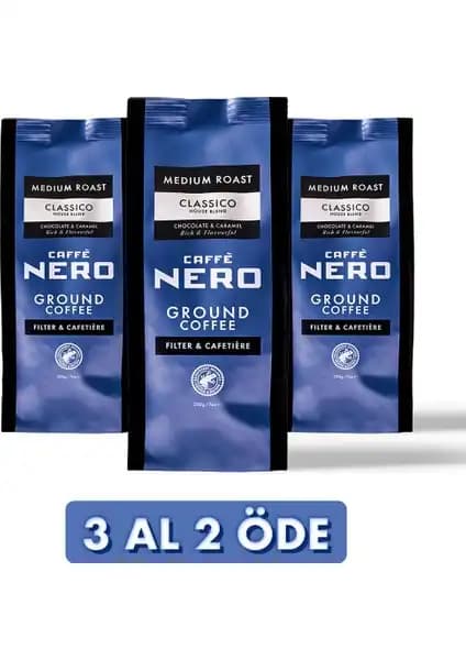 Caffe Nero Classico Öğütülmüş Kahve: Zengin Aroması ve Dengeli Lezzetiyle Favori