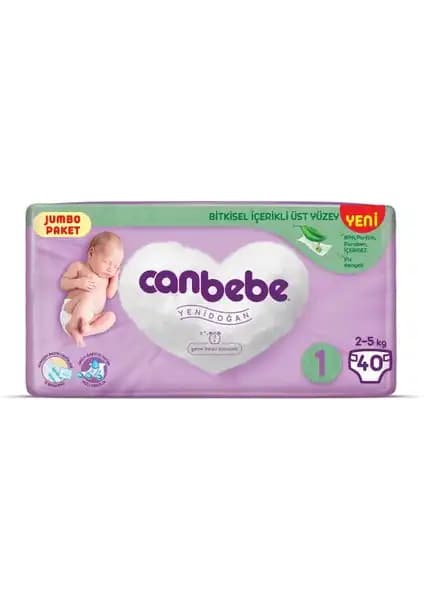 Canbebe 1 Beden Avantaj Yenidoğan Bebek Bezi: Konfor ve Güvenlik İçin Uygun Seçenek