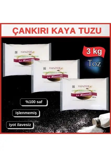 Çankırı Kaya Tuzu: Doğal Mineraller ve Sağlığa Katkılarıyla Saf Bir Mineral Kaynağı