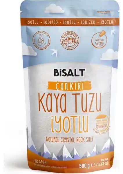 Çankırı Kaya Tuzu İnce İyotlu: Doğal ve Sağlıklı Tuz Seçeneği