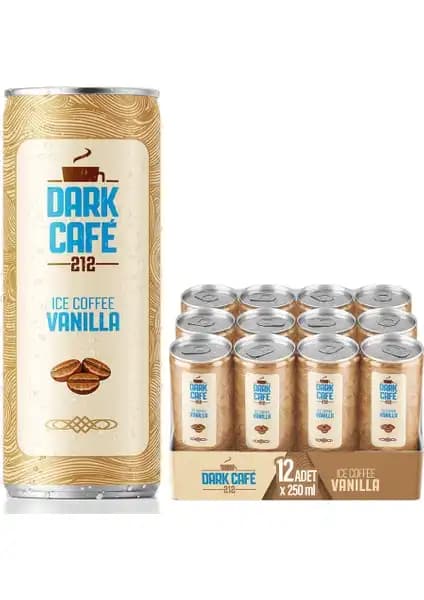 Dark Café 212 Vanilyalı Soğuk Kahve: Yoğun Lezzet ve Aromayla Serinletici Bir Alternatif