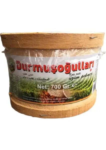 Durmuşoğulları Katı Tatlı Üzüm Pekmezi 700g Doğal ve Sağlıklı Enerji Kaynağı