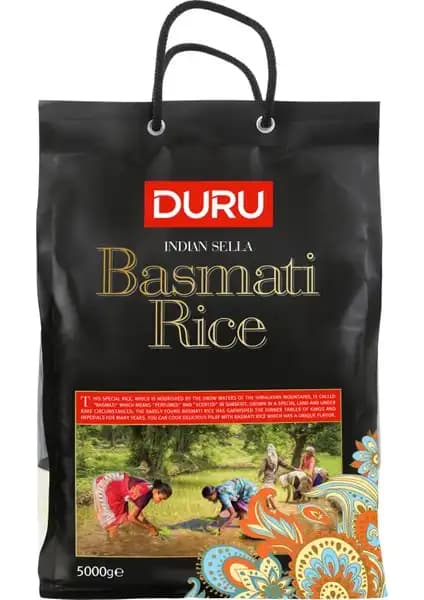 Duru Basmati Pirinç 5000 gr: Sağlıklı ve Aromatik Uzun Taneli Pirinç Seçeneği