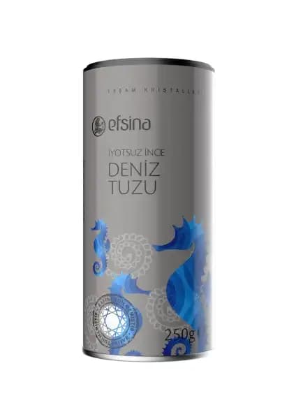 Efsina İyotsuz İnce Deniz Tuzu 250 Gr Doğal ve Saf Lezzet Kaynağı