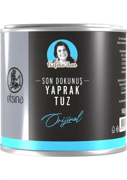 Efsina Refika’dan Orijinal Yaprak Tuz: Doğal ve Geleneksel Üretimle Lezzet Şöleni