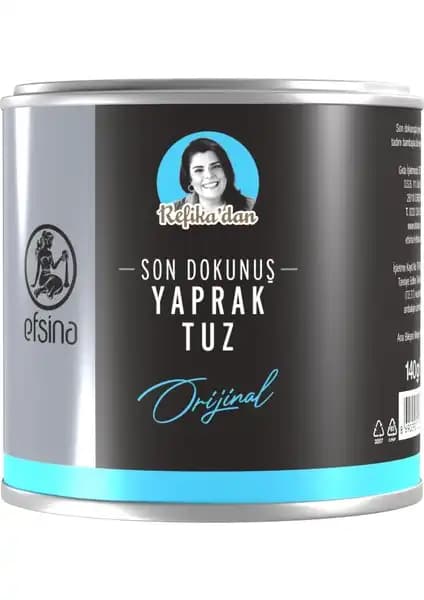 Efsina Refika’dan Orijinal Yaprak Tuz: Doğal ve Geleneksel Üretimle Lezzet Şöleni