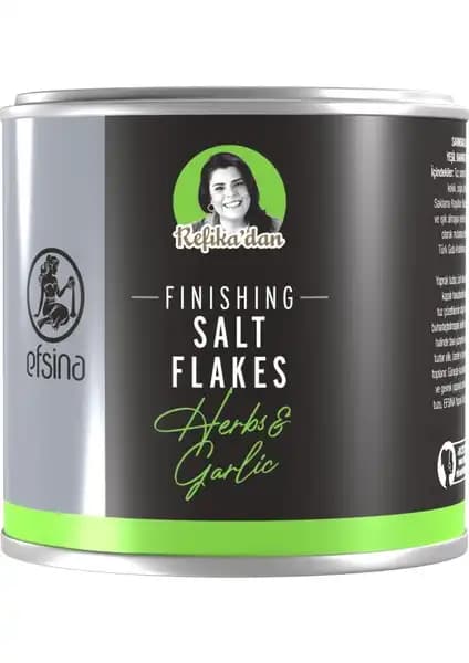 Efsina Refika’dan Sarımsak ve Yeşillikli Yaprak Tuz 140 G doğal ve aromatik kullanım önerileri