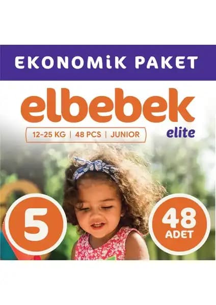 Elbebek Elite Bebek Bezi 5 Numara Junior: Konforlu ve Güvenli Bebek Bakımı Ürünü