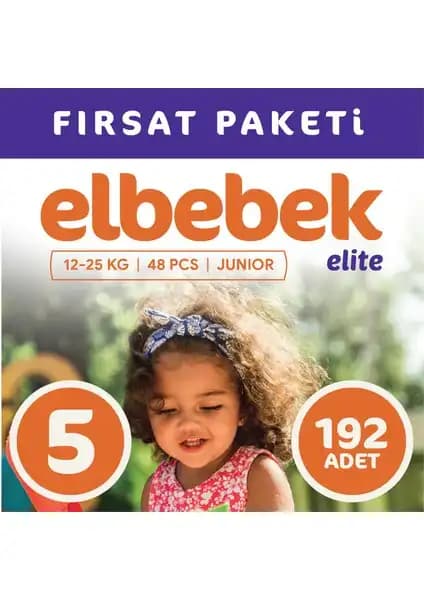 Elbebek Elite Bebek Bezi 5 Numara Junior: Yüksek Emicilik ve Konfor Sunan Güvenilir Bebek Bezi